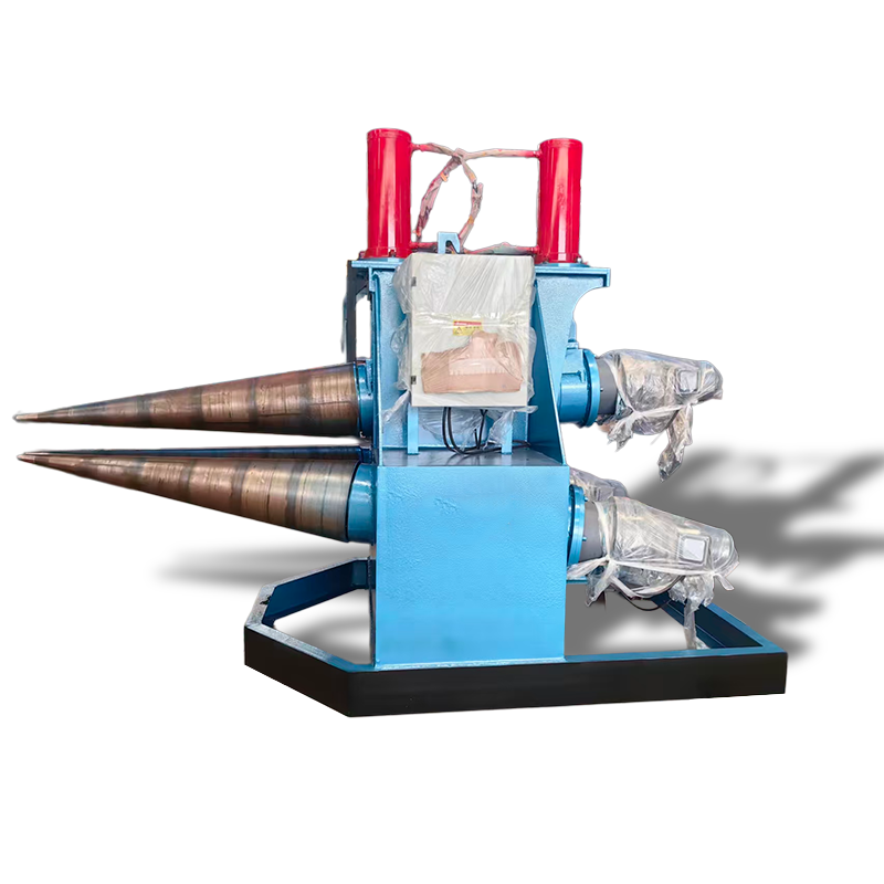 Heavy Duty Hydraulic Conical Plate Rolling Machine 3-Roller Cone Bending Machine for Stainless Steel Carbon Steel & Aluminum Sheets Precision Conical Plate Bending Machine Hydraulic 3-Roller Cone Rolling Machine for Metal Fabrication