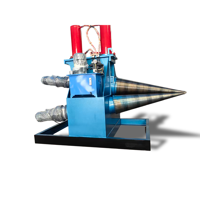 Roller Cone Bending Machine Hydraulic Steel Plate Rolling Machine for Cone and Tapered Tube Forming Stainless Steel Plate Rolling Machine 3-Roll Hydraulic Plate Bender for Corrosion-Resistant Parts Tapered Tube Forming Machine