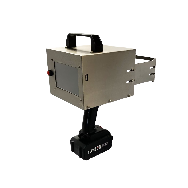 Wireless Handheld Dot Peen Marking Machine Battery Powered For On-site Metal Marking  Portable Rechargeable Dot Peen Marker For VIN Code & Metal Plate Engraving Lightweight Handheld Dot Peen Marking Machine For Industrial Field Applications