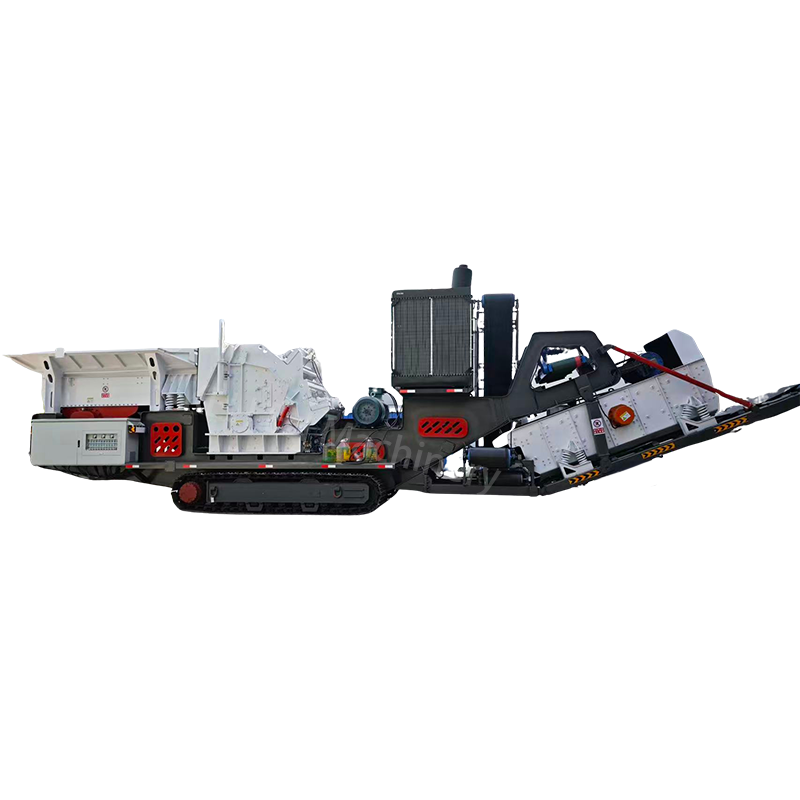 High Quality Tractor Operating Truck Mounted Trailer Mobile Rock Stone Jaw Crusher Crushing Plant Ore Jaw Crusher