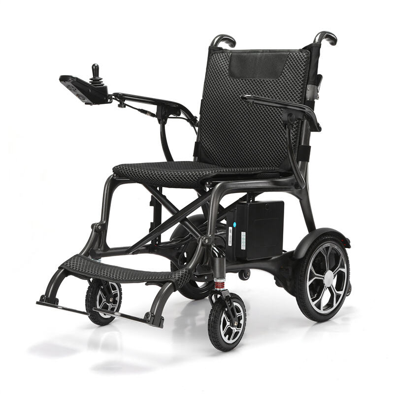 BC-EC8003-A Travel Carbon Fiber Electric Wheelchair | Ultra Compact Design for Public Transport