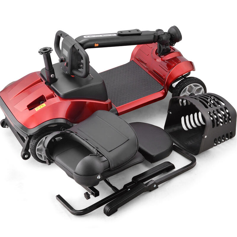 BC-MS130 Многофункциональный умный скутер | Встроенный USB-порт, светодиодные огни и корзина для хранения