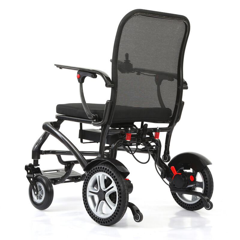 BC-EC8002-HD02 럭셔리 카본 파이버 전동 휠체어 | 프리미엄 인체공학적 디자인 및 회전 시트