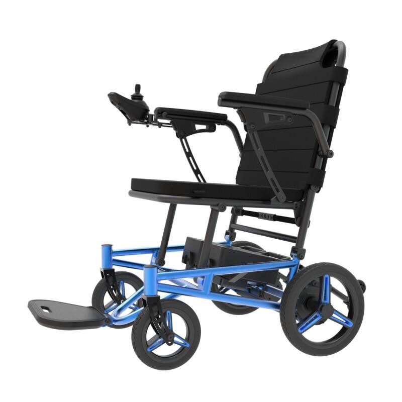 BC-EA8003-03 Elektrické sklopné vozítko z hliníku s protiopřením