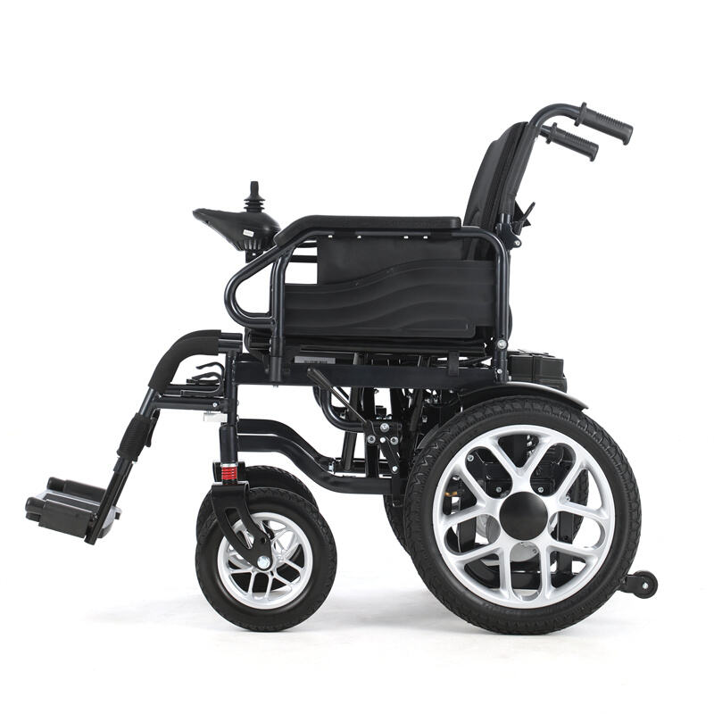 BC-ES6001-D Folding Power Portable Steel Electric Wheelchair