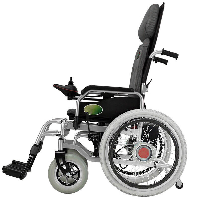 BC-ES6005-B Reclining Steel Electric Wheelchair | High Back for Full Body Support