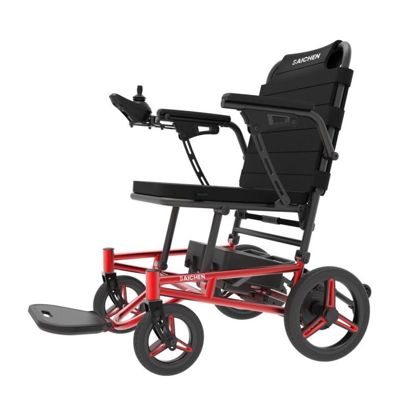 BC-EA8003-03 Elektrické sklopné vozítko z hliníku s protiopřením
