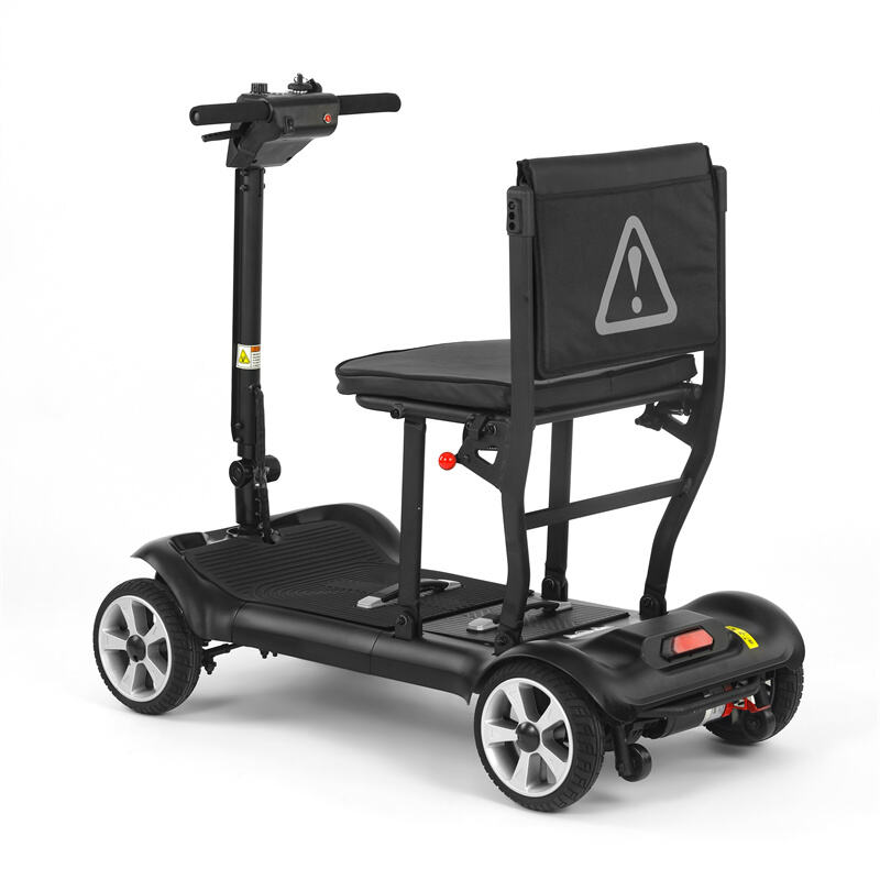 BC-MS210 Scooter de voyage rapide à pliage avec batterie au lithium, s'adapte dans le coffre d'une voiture