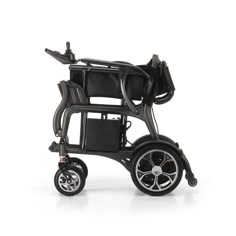 BC-EC8003-A Travel Carbon Fiber Electric Wheelchair | Ultra Compact Design for Public Transport