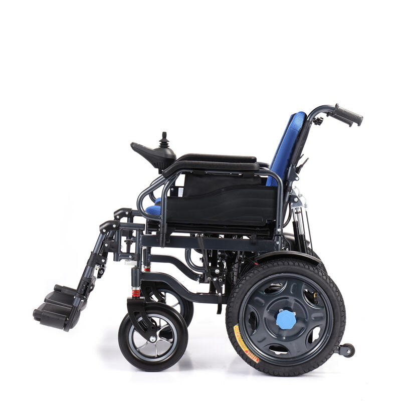 BC-ES6001-A Alloy rear wheel Cheap Wholesale Electric Foldable Wheelchair