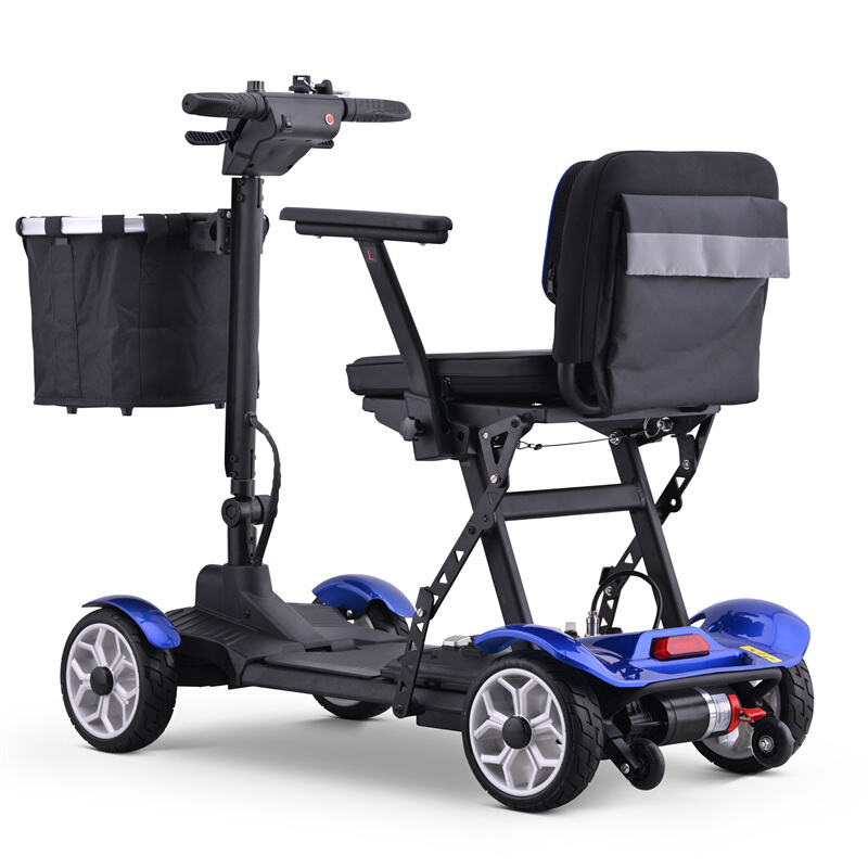 LED 조명 및 수납 바구니가 장착된 BC-MS250 다기능 스마트 스쿠터