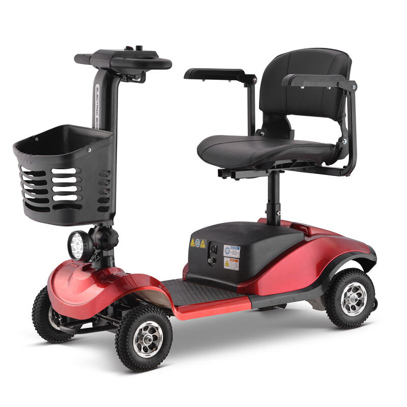 BC-MS130 Многофункциональный умный скутер | Встроенный USB-порт, светодиодные огни и корзина для хранения