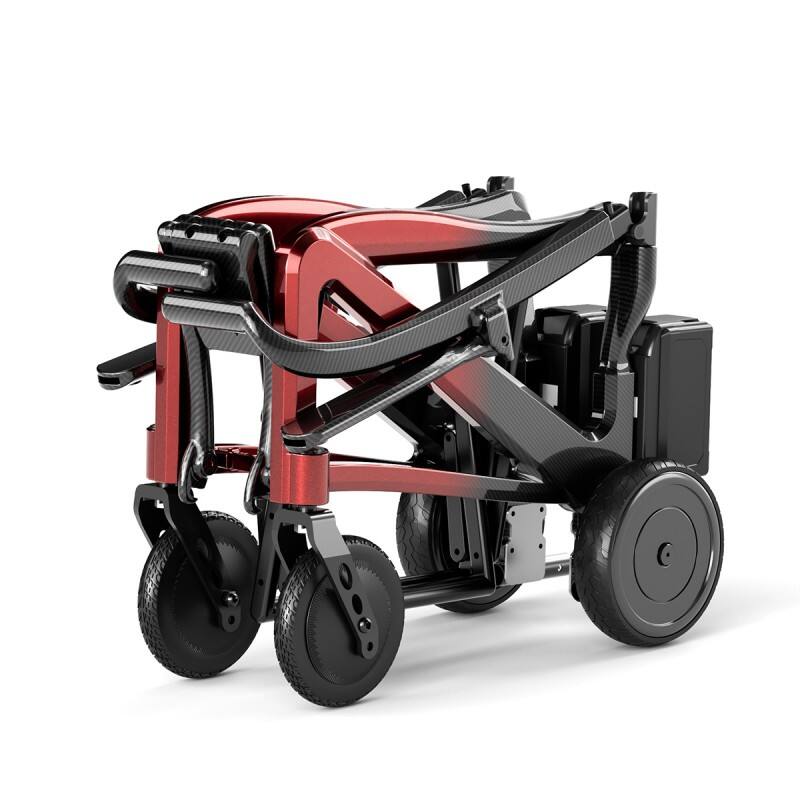 BC-EC8003-X (6 بوصة) كرسي متحرك كهربائي جديد مصنوع من ألياف الكربون مع عجلات مقاس 6 بوصة