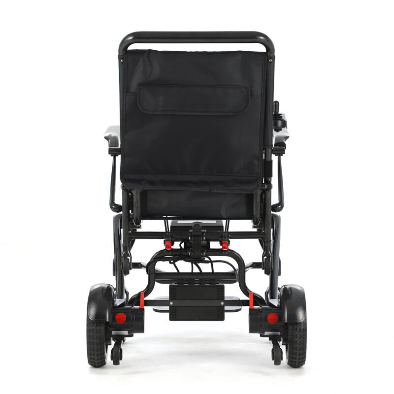 كرسي متحرك كهربائي فاخر خفيف الوزن من ألياف الكربون ببطارية ليثيوم BC-EC8002-A