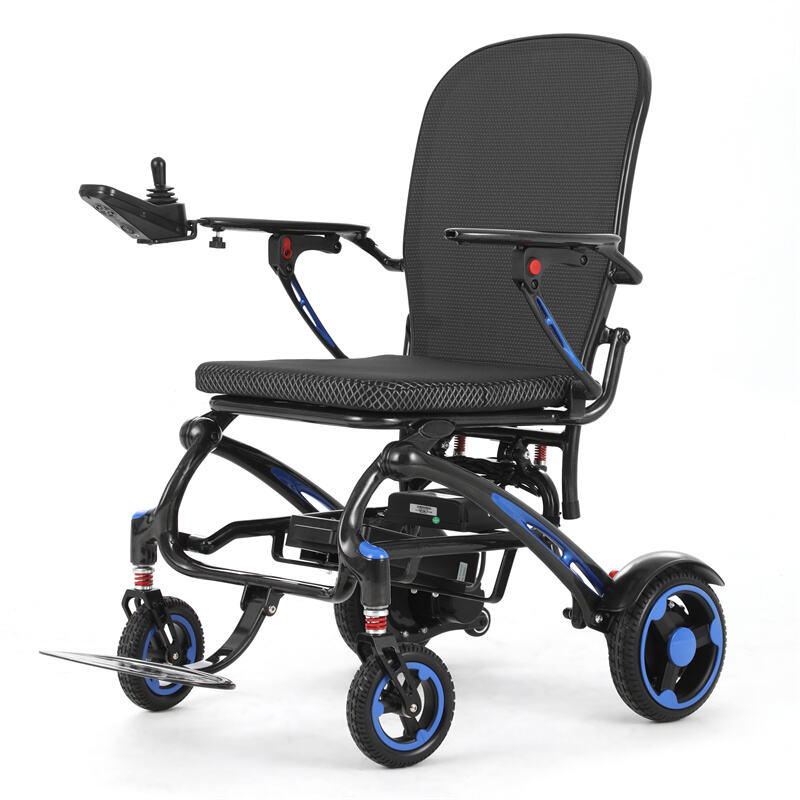 BC-EC8002-S 여행 및 외출용 경량 이동 카본 파이버 전동의자
