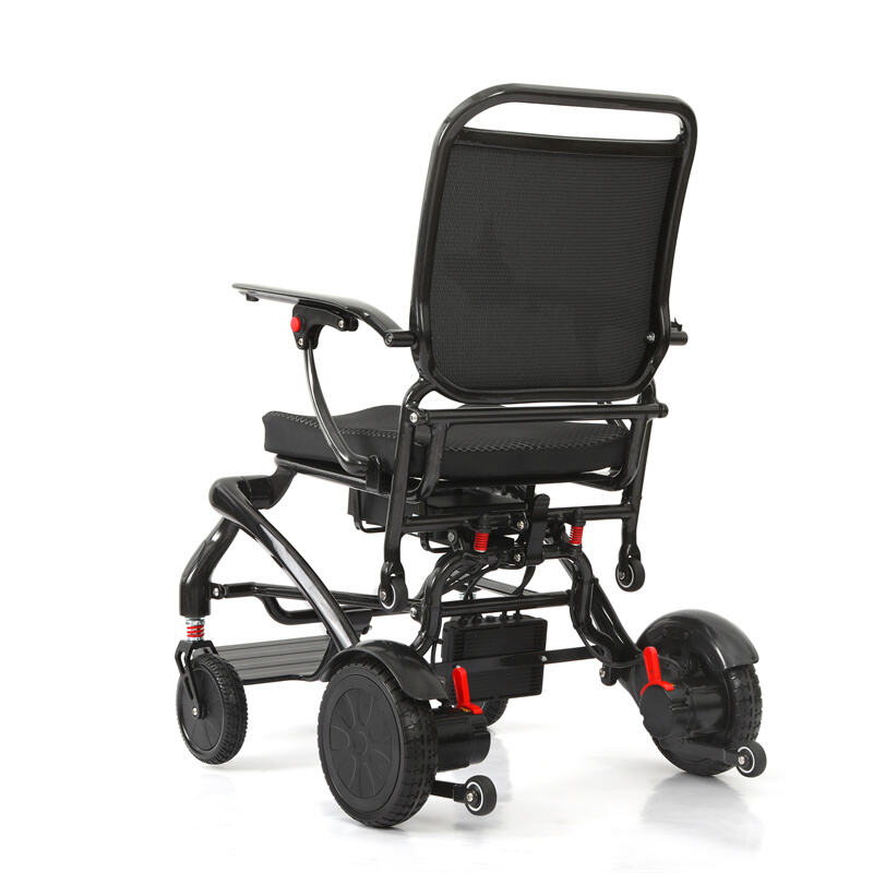 BC-EC8002-B 럭셔리 강성 초경량 카본 파이버 전동 휠체어