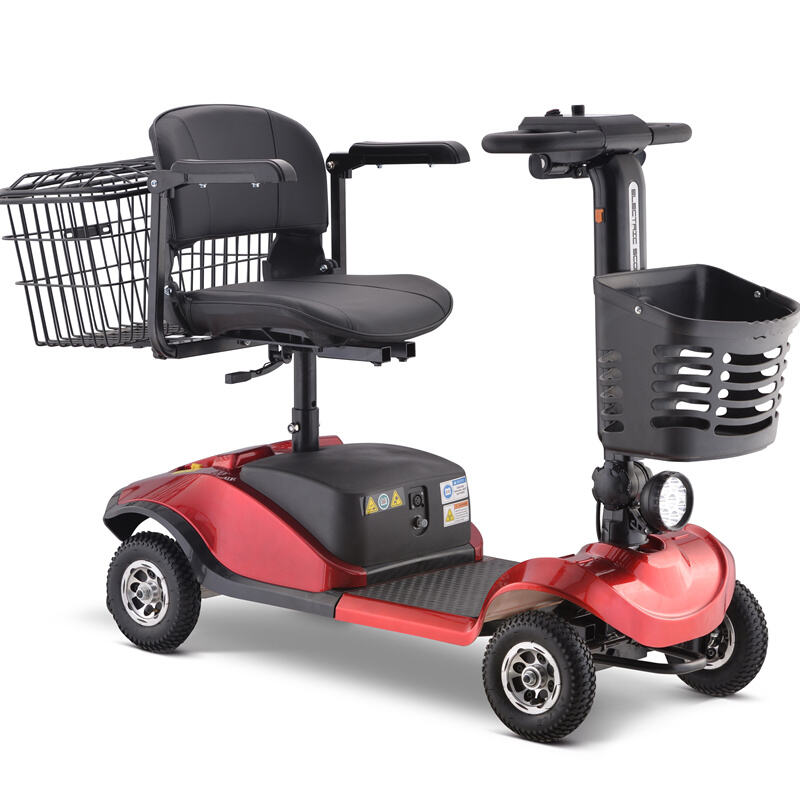 BC-MS130 Многофункциональный умный скутер | Встроенный USB-порт, светодиодные огни и корзина для хранения