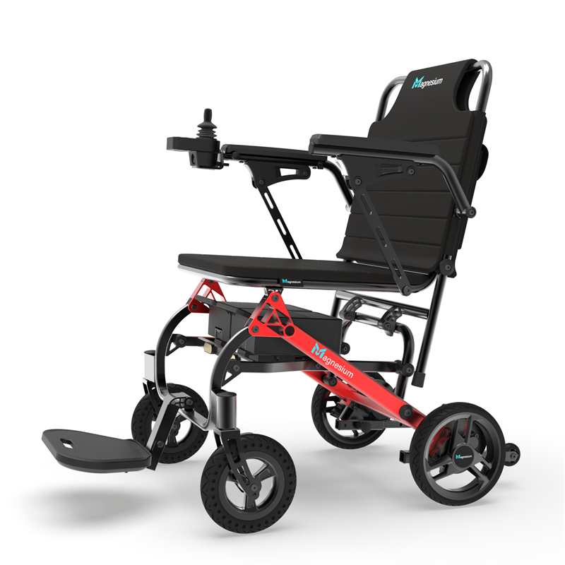 BC-EM806 올터레인 마그네슘 파워 체어 | 야외 모험을 위한 부식 저항성 프레임