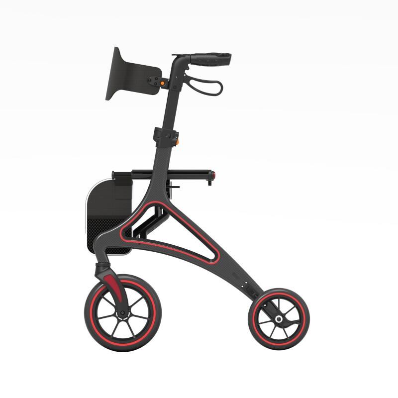 Deambulatore pieghevole leggero in fibra di carbonio, nuovo design BC-WA03 (OEM/ODM)