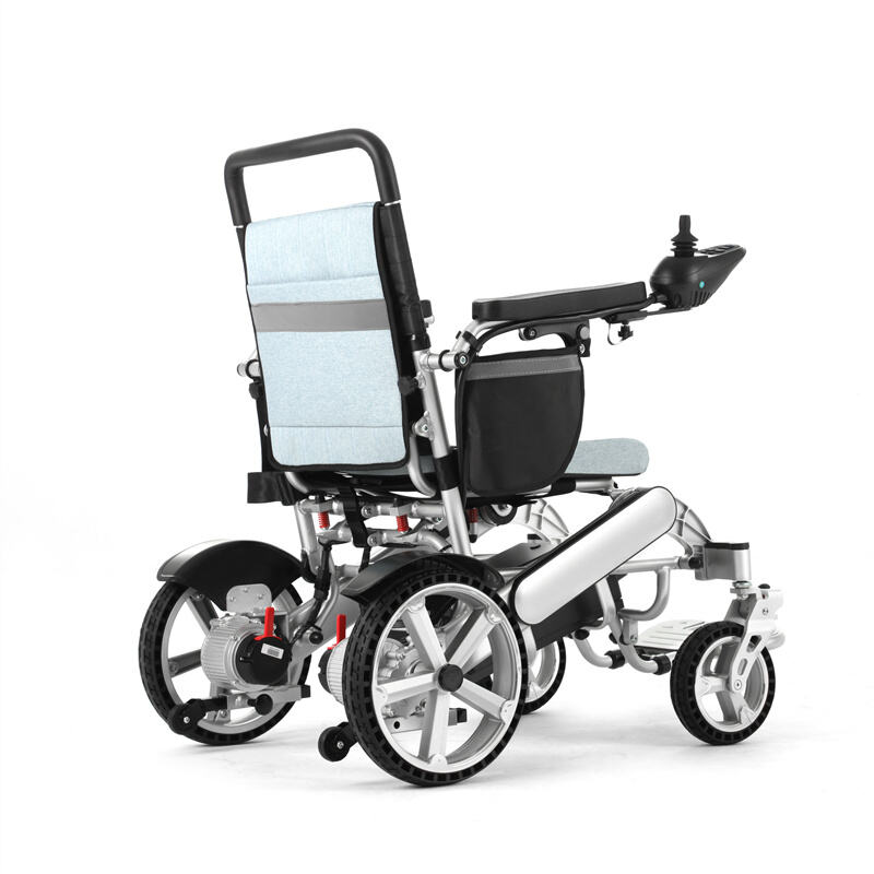 BC-EA8000-A Lightweight Travel Electric Wheelchair with Elevating Leg Rest