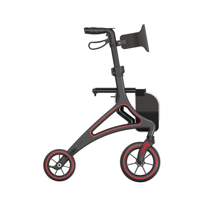 Deambulatore pieghevole leggero in fibra di carbonio, nuovo design BC-WA03 (OEM/ODM)