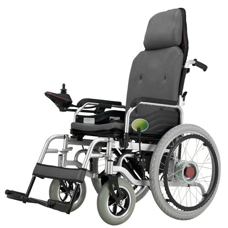 BC-ES6005-B Reclining Steel Electric Wheelchair | High Back for Full Body Support