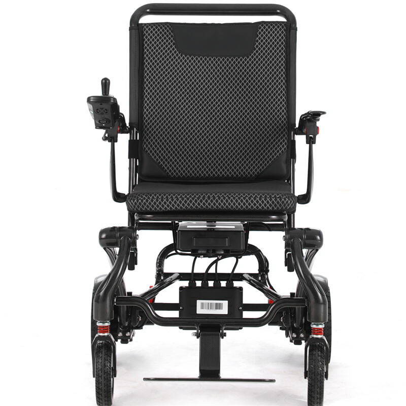كرسي متحرك كهربائي فاخر خفيف الوزن من ألياف الكربون ببطارية ليثيوم BC-EC8002-A