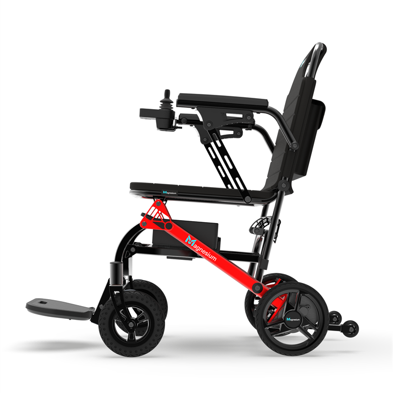 BC-EM806 올터레인 마그네슘 파워 체어 | 야외 모험을 위한 부식 저항성 프레임