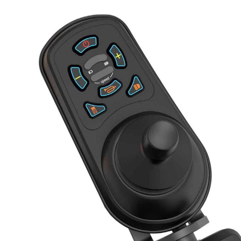 BC-EA8003-03 Elektrické sklopné vozítko z hliníku s protiopřením