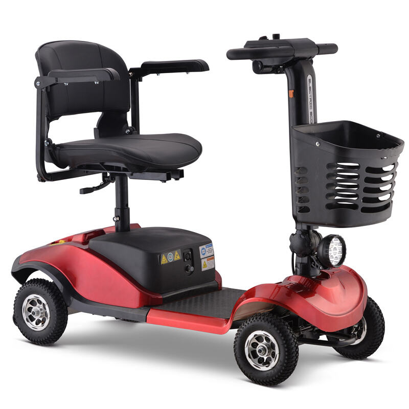 BC-MS130 Многофункциональный умный скутер | Встроенный USB-порт, светодиодные огни и корзина для хранения