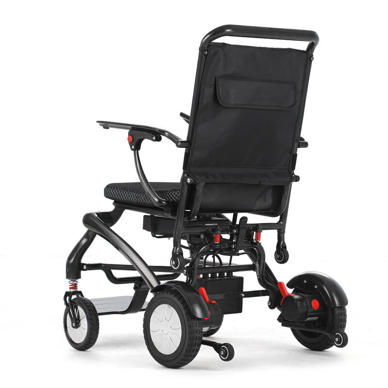كرسي متحرك كهربائي فاخر خفيف الوزن من ألياف الكربون ببطارية ليثيوم BC-EC8002-A