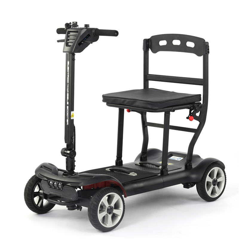 BC-MS210 Scooter de voyage rapide à pliage avec batterie au lithium, s'adapte dans le coffre d'une voiture