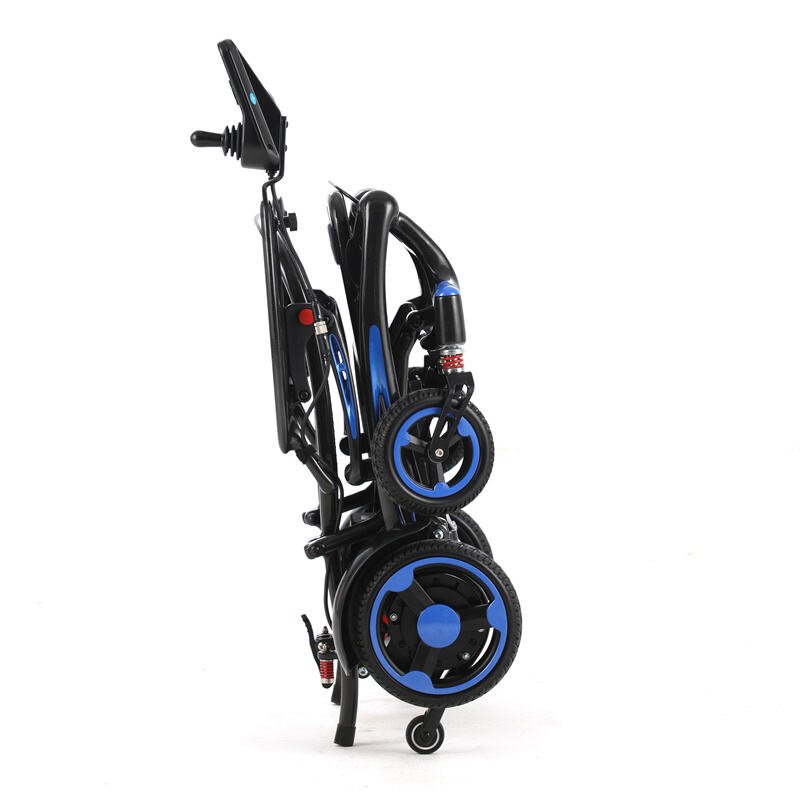 BC-EC8002-S 여행 및 외출용 경량 이동 카본 파이버 전동의자