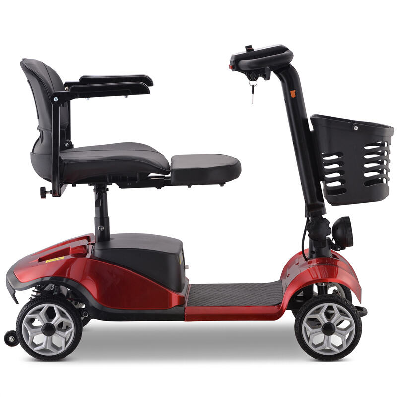 BC-MS130 Многофункциональный умный скутер | Встроенный USB-порт, светодиодные огни и корзина для хранения