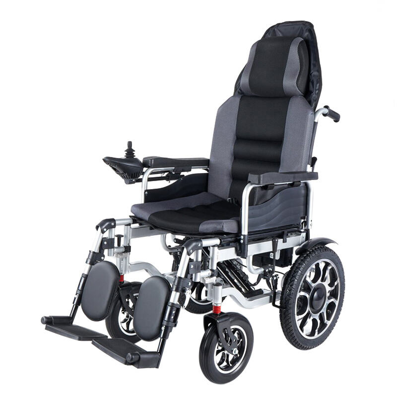 BC-ES6003-B Reclining Power Chair with Leg Rest | Robust Steel Frame for Daily Use