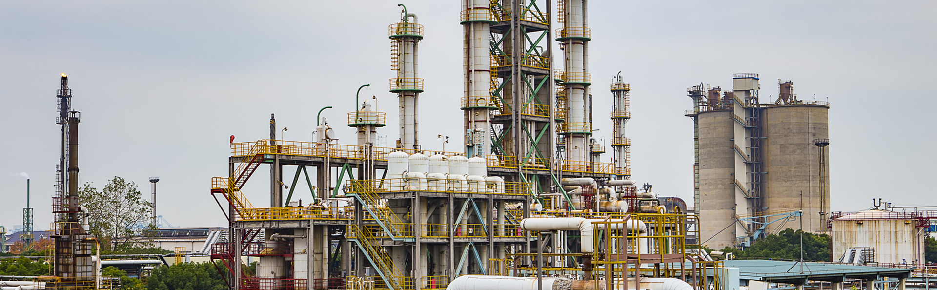 Industrial chemical plant