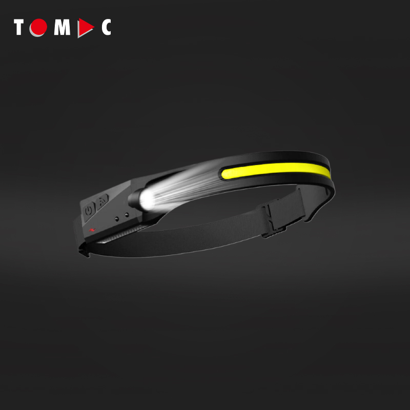 TC0516 TOMAC Flexibler Kopf + Helm COB Leuchte 5W