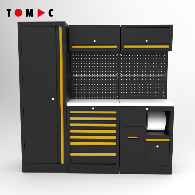 TC11S196 TOMAC Pro Garage Storage Tool Cabinet – Compact Organizer Combo