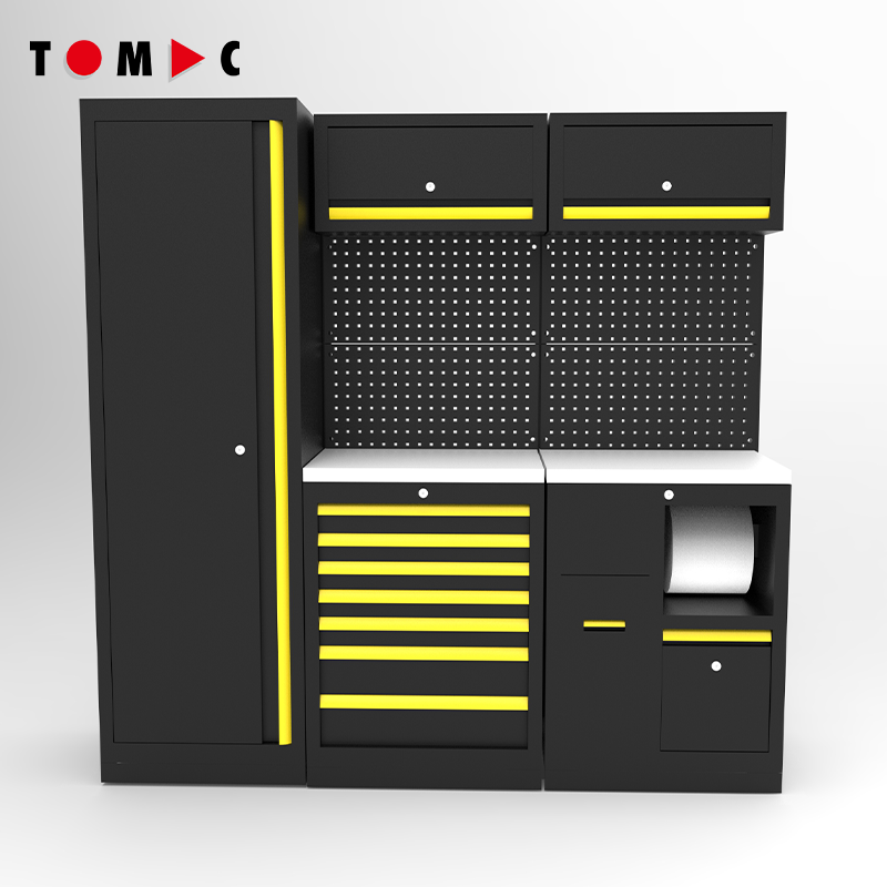 TC11S196 TOMAC Pro Garage Storage Tool Cabinet – Compact Organizer Combo