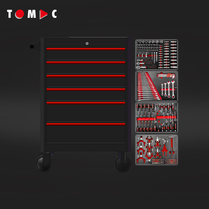 TC3264150 6 Drawers Cabinet with 150pcs tools in 4 drawers