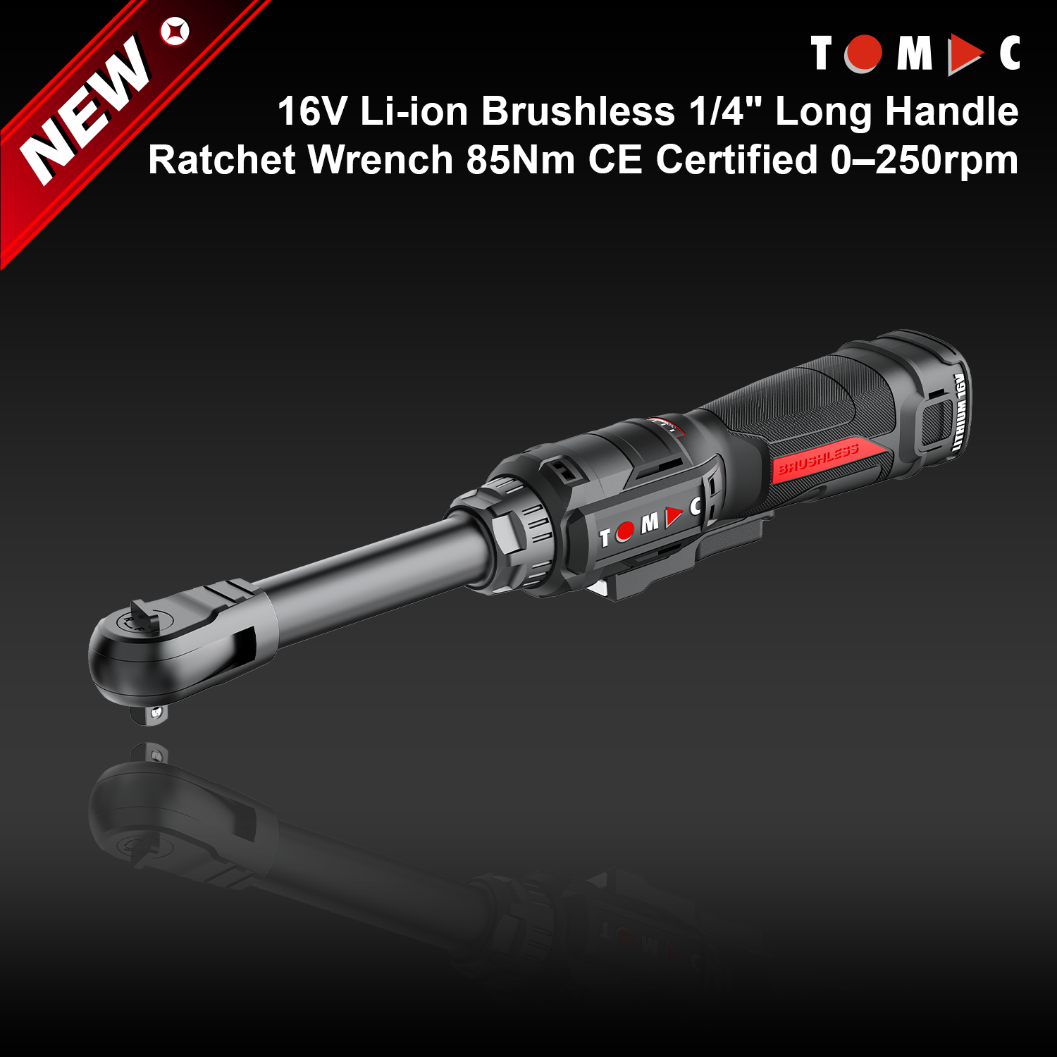 TC119285D-2 TOMAC 16V Li-ion Kāore he rākau 1/4