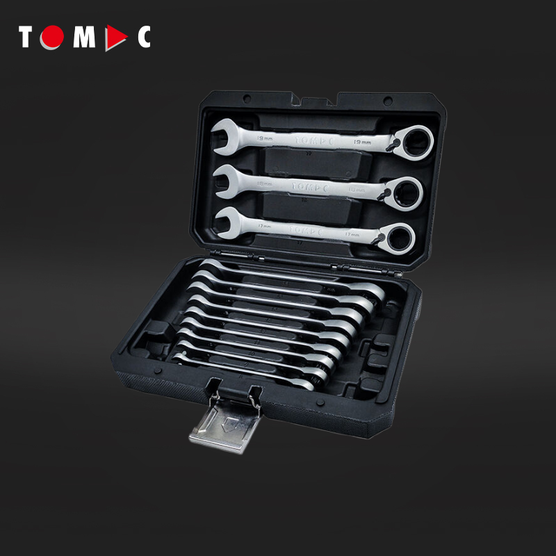 TC0131 TOMAC 12-stk. umgekehrtes Ratchet-Schlagenschlüsselset