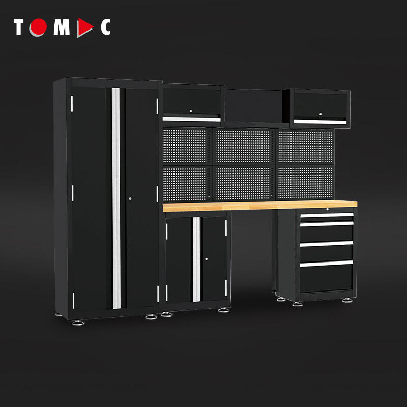 TC12S259W Basis-Garagen-Aufbewahrungswerkzeug-Schrank (MDF-Tischplatte)