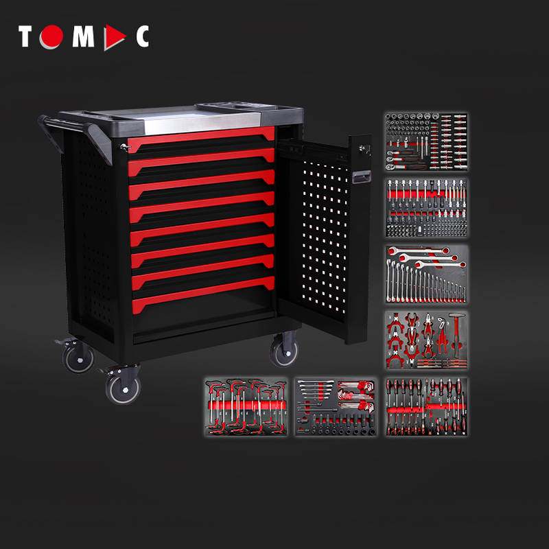 TC4287321 8 Drawers Cabinet with 321pcs tools in 7 drawers