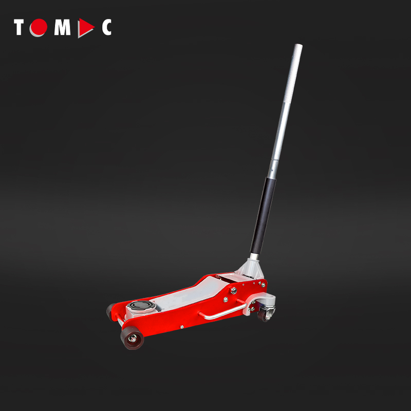 TC1422529 Tomac 2.5T Hybrid Aluminum Hydraulic Jack – Pumpla Dual, Éadrom Súigh & Safe Descent