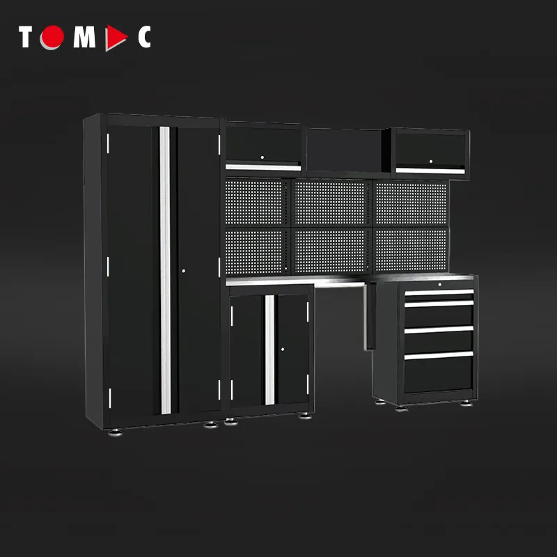 TC12S259 Armadietto per Attrezzi di Archiviazione per Garage Pacchetto Un-Pallet (Tavola in Acciaio Inox)