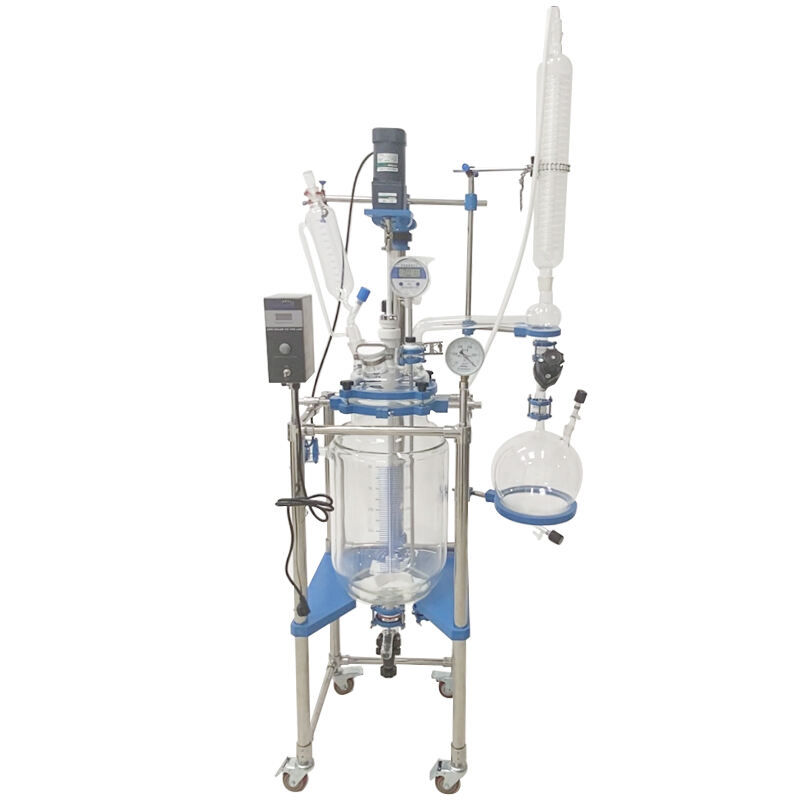 30L Jacketed Glass Reactor