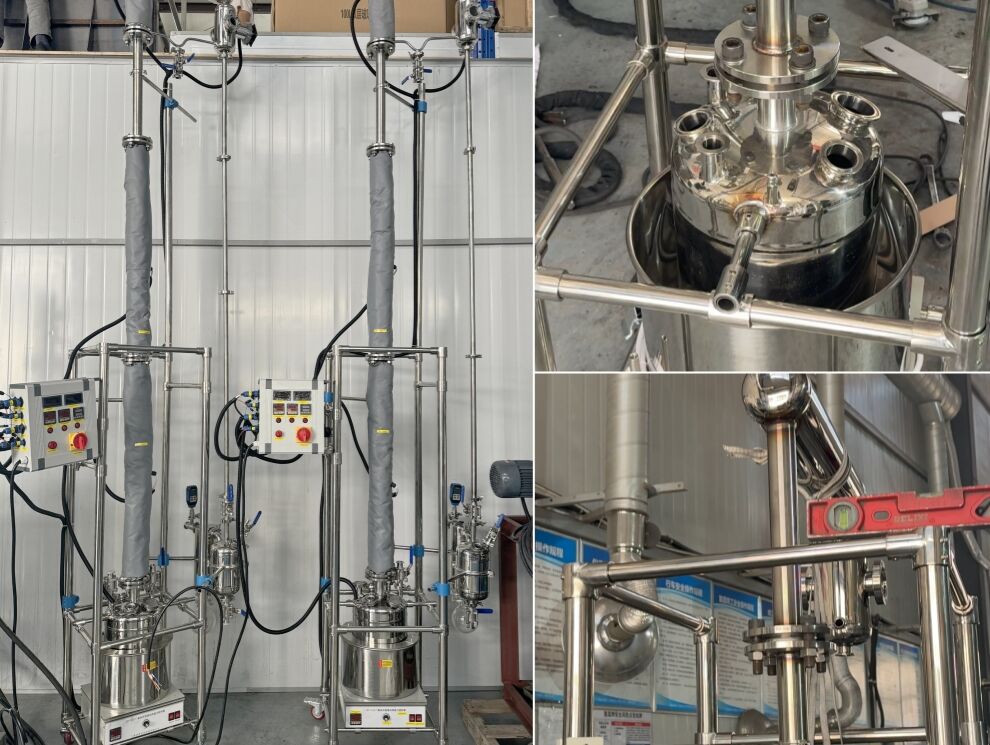 10L Stainless Steel Fractional Distillation Equipment Shipped to UAE – High-Purity Essential Oil Extraction