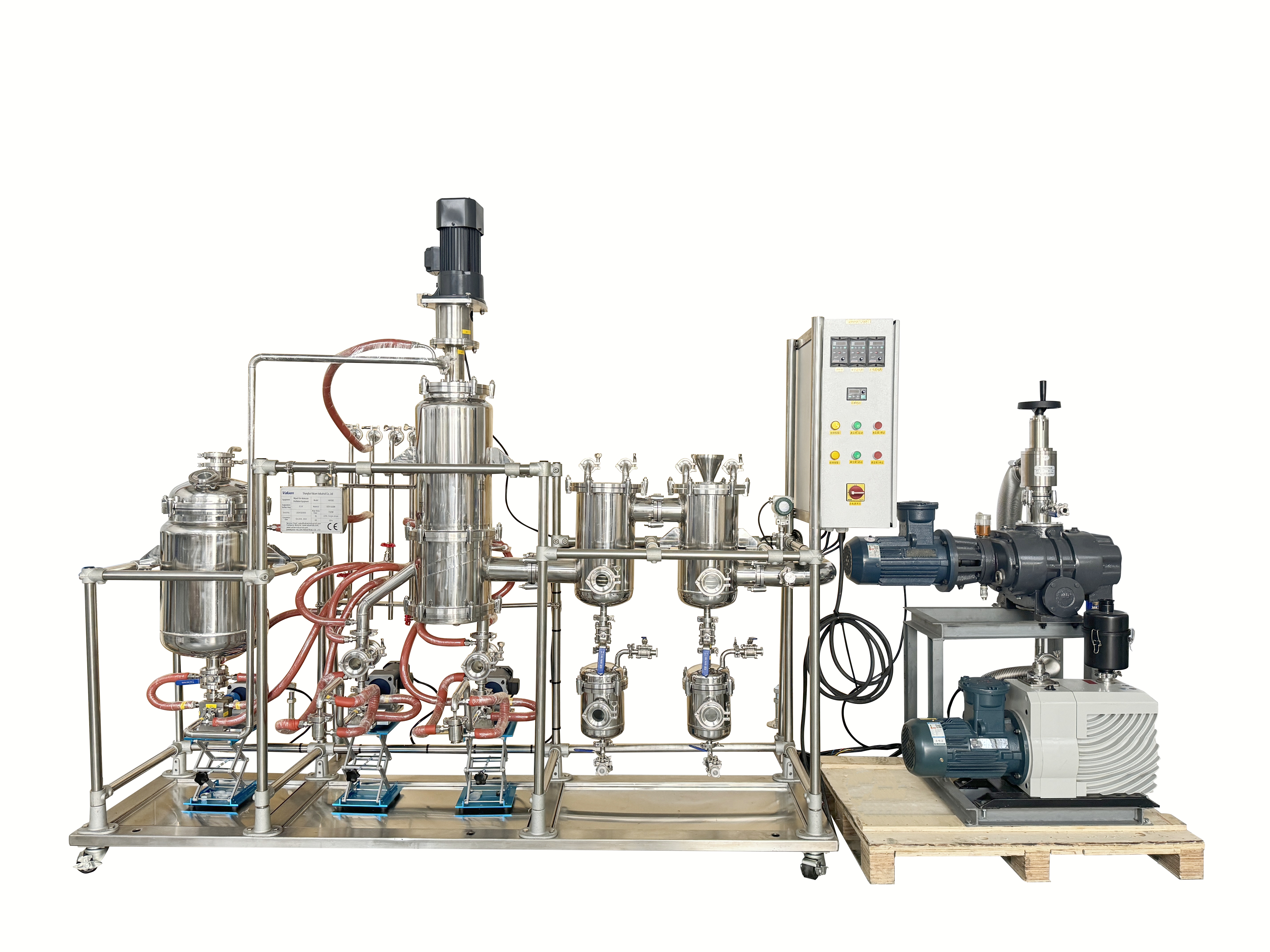 Continuous Operation with Minimal Residence Time
