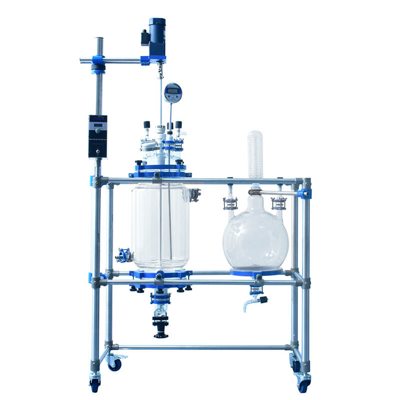 20L Glass Jacketed Crystallization Filter Reactor